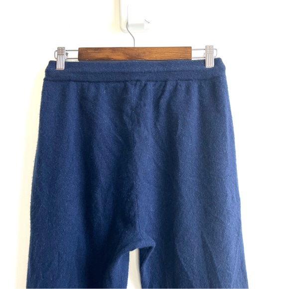 Autumn Cashmere 100% Cashmere Joggers Size XS Blue Casual Loungewear Pants - Picture 5 of 7